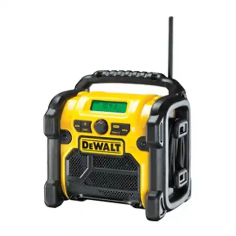 ⁨Radio budowlane DeWalt DCR019-QW (kolor żółty)⁩ w sklepie Wasserman.eu