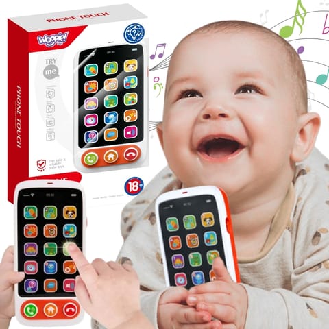 ⁨WOOPIE BABY Telefon Interaktywny Smartfon dla Dzieci⁩ w sklepie Wasserman.eu