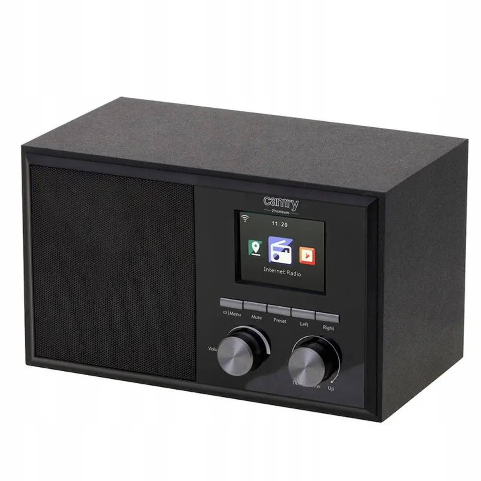 ⁨CAMRY CR 1180 Black Internet radio⁩ at Wasserman.eu