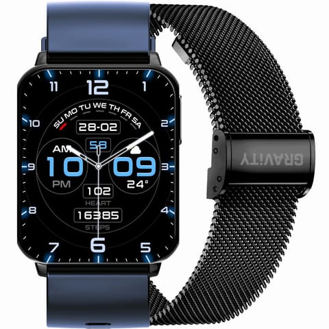⁨SMARTWATCH UNISEX GRAVITY GT17-9 - AMOLED, DODATKOWY PASEK (sg038i)⁩ w sklepie Wasserman.eu
