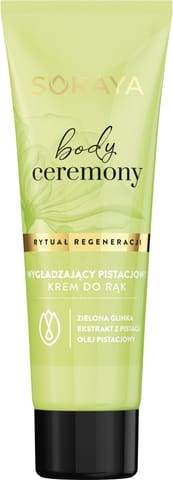 ⁨SORAYA Body Ceremony Wygładzający krem pistacjowy do rąk 50 ml⁩ w sklepie Wasserman.eu