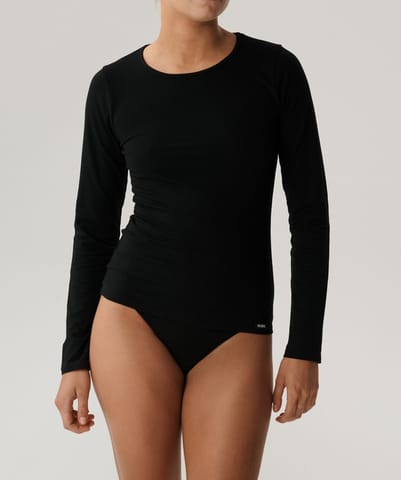 ⁨KOSZULKA ATLANTIC BLV-200 CZA (kolor czarny, rozmiar S)⁩ w sklepie Wasserman.eu