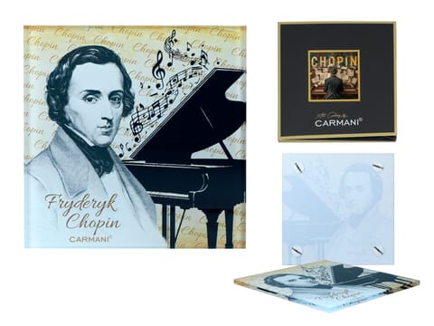 ⁨Podkładka szklana - F. Chopin (CARMANI)⁩ w sklepie Wasserman.eu