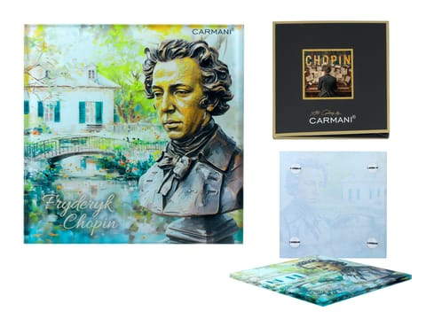 ⁨Podkładka szklana - F. Chopin (CARMANI)⁩ w sklepie Wasserman.eu