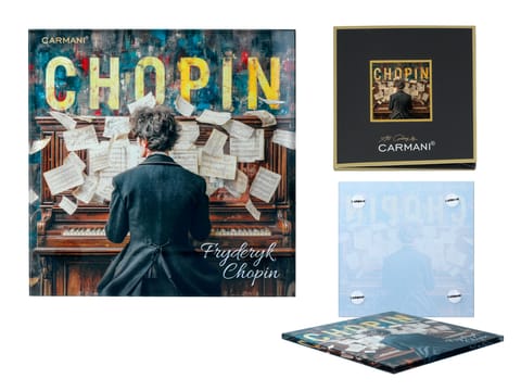 ⁨Podkładka szklana -  F. Chopin (CARMANI)⁩ w sklepie Wasserman.eu