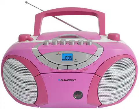 ⁨Blaupunkt BB15PK portable stereo system Digital 2 W Grey,Pink⁩ at Wasserman.eu