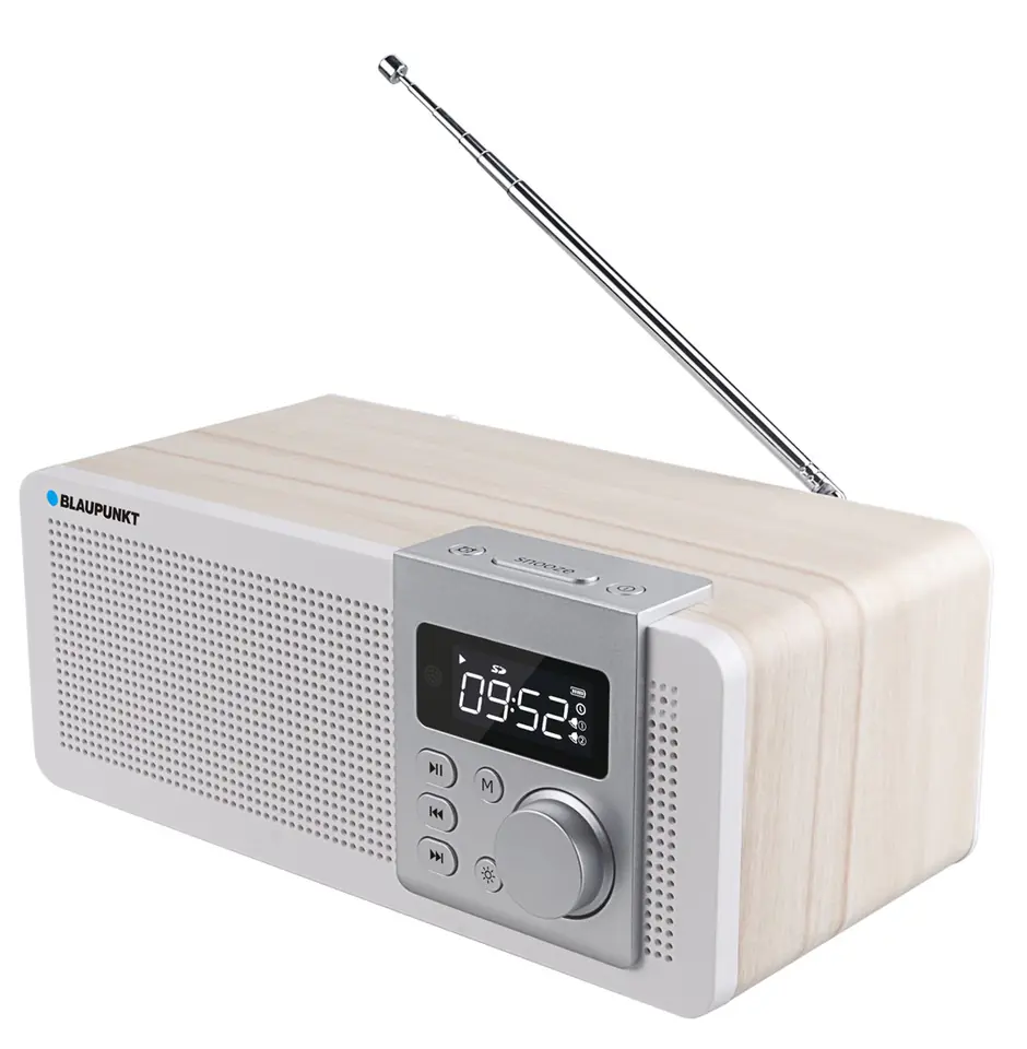 ⁨Radio przenośne Blaupunkt PP14BT (srebrne)⁩ w sklepie Wasserman.eu