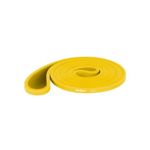 ⁨Guma do ćwiczeń TPE - Power Band PT-1, żółta 4-7 kg  REBEL ACTIVE⁩ w sklepie Wasserman.eu