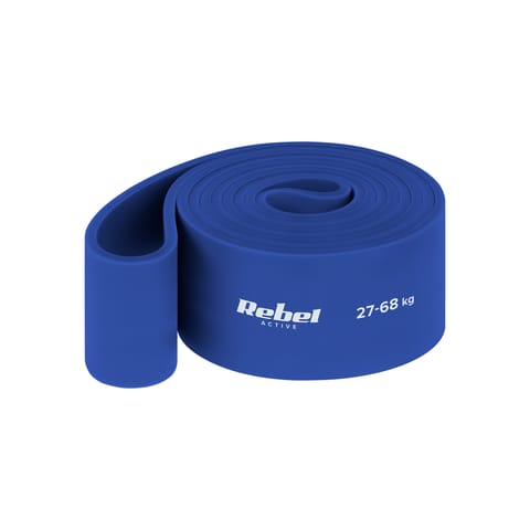 ⁨Guma do ćwiczeń TPE - Power Band PT-6, niebieska 27-68 kg  REBEL ACTIVE⁩ w sklepie Wasserman.eu