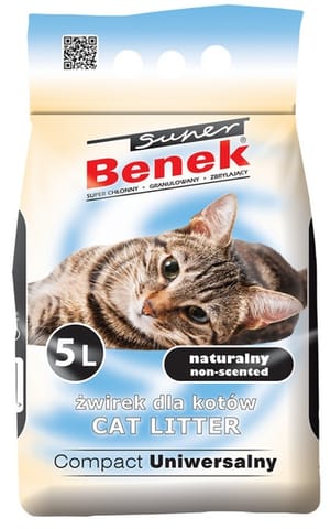 ⁨Certech Super Benek Universal Compact - Cat Litter Clumping 5 l⁩ at Wasserman.eu