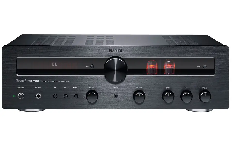 ⁨MAGNAT MR 780 Hybrid Stereo amplifier Black⁩ at Wasserman.eu