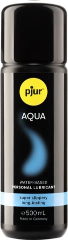 ⁨Pjur Aqua Waterbased - żel nawilżający na bazie wody 500 ml⁩ w sklepie Wasserman.eu