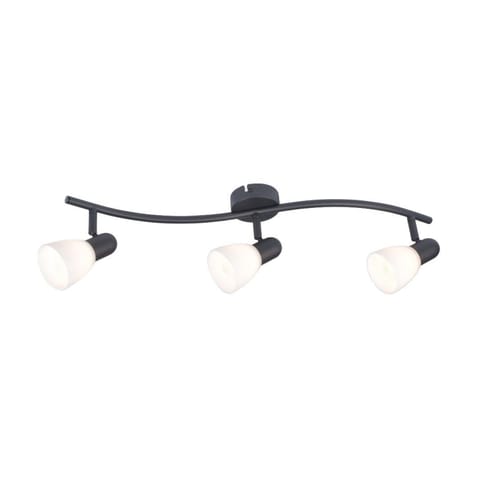 ⁨Lampa Soma E14 3x MAX 40W czarna IP20, Rabalux⁩ w sklepie Wasserman.eu