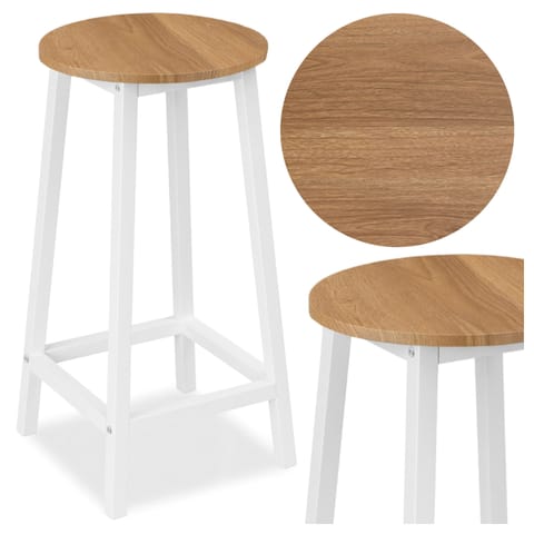 ⁨Hoker Flint Biały Modern Oak industrial⁩ w sklepie Wasserman.eu