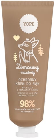 ⁨YOPE Zimowy Nastrój Ochronny krem do rąk 50 ml⁩ w sklepie Wasserman.eu