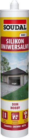 SILIKON SOUDAL BIAŁY 280ML w sklepie Wasserman.eu
