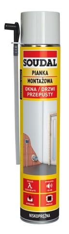 PIANKA MONTAŻOWA SOUDAL RURKA 750ML w sklepie Wasserman.eu