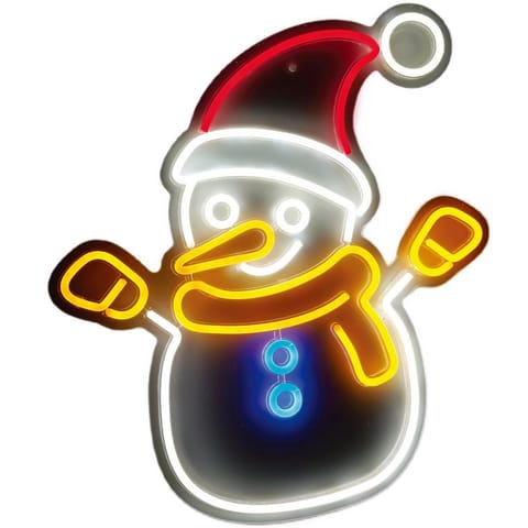 ⁨LAMPA ŚCIENNA NEON BAŁWAN⁩ w sklepie Wasserman.eu