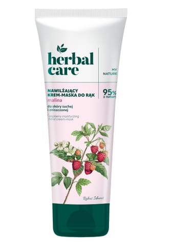 ⁨FARMONA Herbal Care Nawilżający krem-maska do rąk Malina 100 ml⁩ w sklepie Wasserman.eu