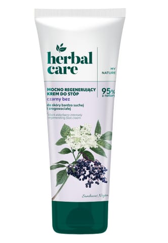 ⁨FARMONA Herbal Care Mocno regenerujący krem do stóp Czarny Bez 100 ml⁩ w sklepie Wasserman.eu