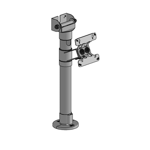 ⁨Ergonomic Solutions 400 mm pole with Top Mount⁩ w sklepie Wasserman.eu