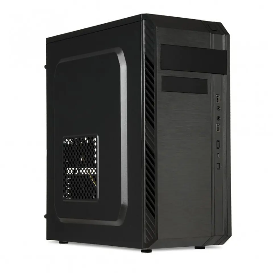 iBox VESTA S30 Midi ATX Tower Black at Wasserman.eu