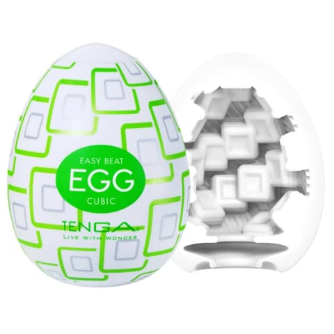 ⁨Masturbator jednorazowy Egg Cubic Tenga⁩ w sklepie Wasserman.eu