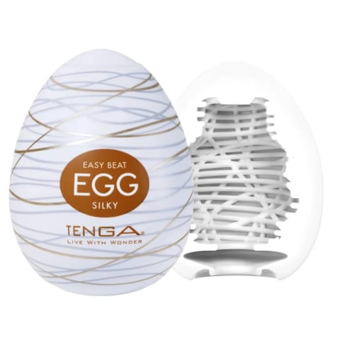 ⁨Masturbator jednorazowy Egg Silky Tenga⁩ w sklepie Wasserman.eu