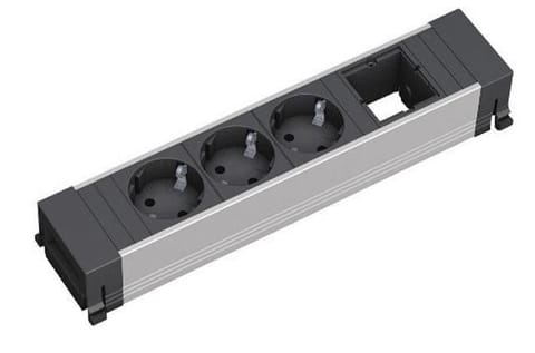 ⁨Bachmann Power Frame 3xSchuko 1xCM⁩ w sklepie Wasserman.eu