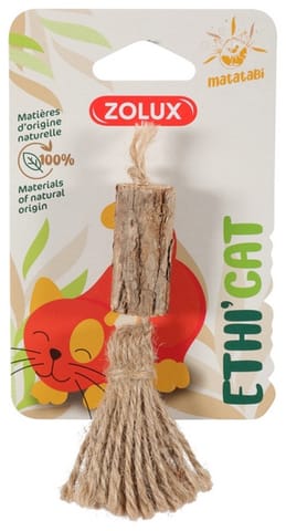 ⁨Zolux Zabawka dla kota pompon z matatabi Ethicat 11,2cm [580776]⁩ w sklepie Wasserman.eu