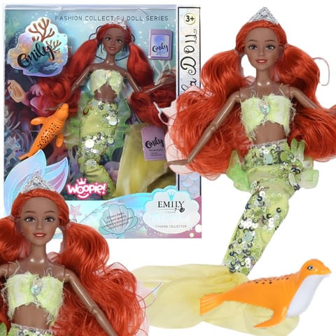 ⁨WOOPIE ROYAL Lalka Syrenka Emi Mermaid z Foką⁩ w sklepie Wasserman.eu