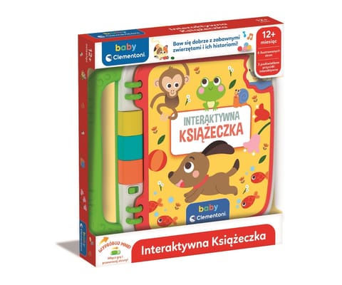 ⁨Clementoni Baby 50388 Interaktywna książeczka⁩ w sklepie Wasserman.eu