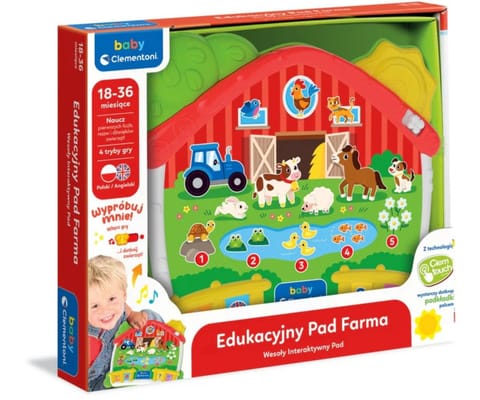 ⁨Clementoni Baby 50386 Edukacyjny Pad Farmera⁩ w sklepie Wasserman.eu
