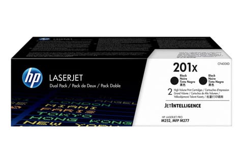 ⁨HP 201X 2-pack High Yield Black Original LaserJet Toner Cartridges⁩ at Wasserman.eu