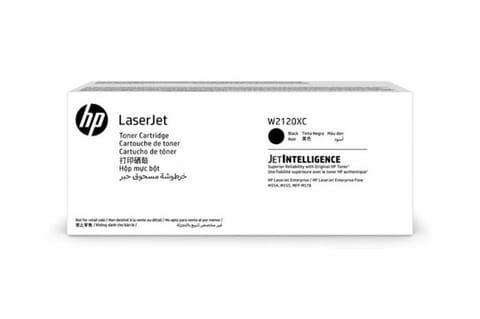 ⁨Oryginalny Toner Black HP LaserJet Color Enterprise M554, M555, M578 MFP (212XC W2120XC), kompatybilne z W2120X⁩ w sklepie Wasserman.eu