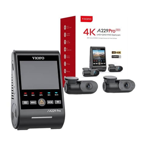 ⁨VIOFO A229 Pro 3CH-G GPS - Video recorder⁩ at Wasserman.eu