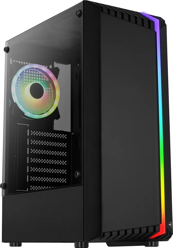 ⁨Aerocool Bionic Midi Tower Black⁩ at Wasserman.eu