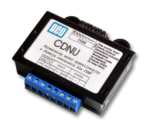 ⁨ACO CDN-U Moduł sygnalizacyjny z funkcją automatycznego otwierania drzwi.⁩ w sklepie Wasserman.eu