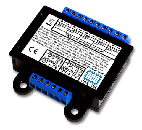 ⁨ACO CDN-WZ Moduł służy do wykrywania zwarcia linii lub uszkodzenia unifonu w lokalu.⁩ w sklepie Wasserman.eu