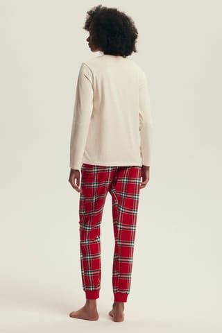 ⁨PIŻAMA HENDERSON LADIES 43717 DALISA 01X (kolor cream, rozmiar L)⁩ w sklepie Wasserman.eu