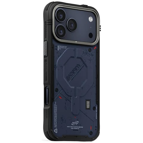 ⁨Etui Skinarma Vigor MagSafe do iPhone 17 Pro Max niebieski⁩ w sklepie Wasserman.eu