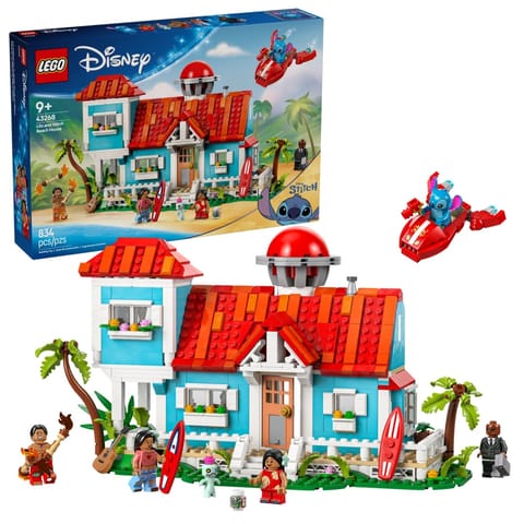 ⁨LEGO 43268 Disney Domek na plaży Lilo i Stitcha⁩ w sklepie Wasserman.eu