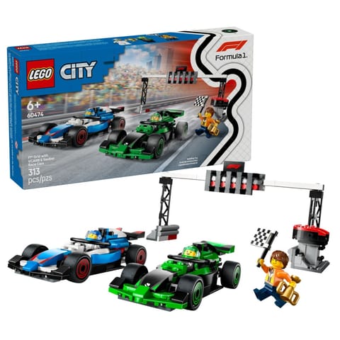 ⁨LEGO 60474 City Padok F1 z bolidami VCARB i Sau⁩ w sklepie Wasserman.eu