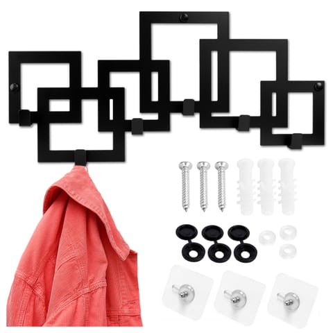 ⁨Wieszak ścienny KARDUS czarny⁩ w sklepie Wasserman.eu