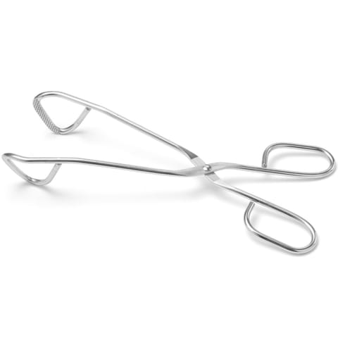 ⁨Szczypce cukiernicze spożywcze do serwowania STAL dł. 235 mm⁩ w sklepie Wasserman.eu