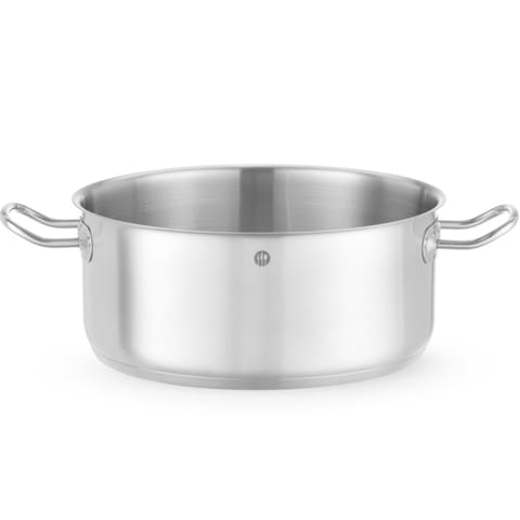 ⁨Garnek niski bez pokrywki 7.3 l Kitchen Line śr. 280 x 120 mm⁩ w sklepie Wasserman.eu