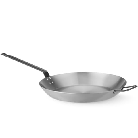 ⁨Patelnia ze stali węglowej Lyonnaise z 2 uchwytami śr. 360 mm⁩ w sklepie Wasserman.eu