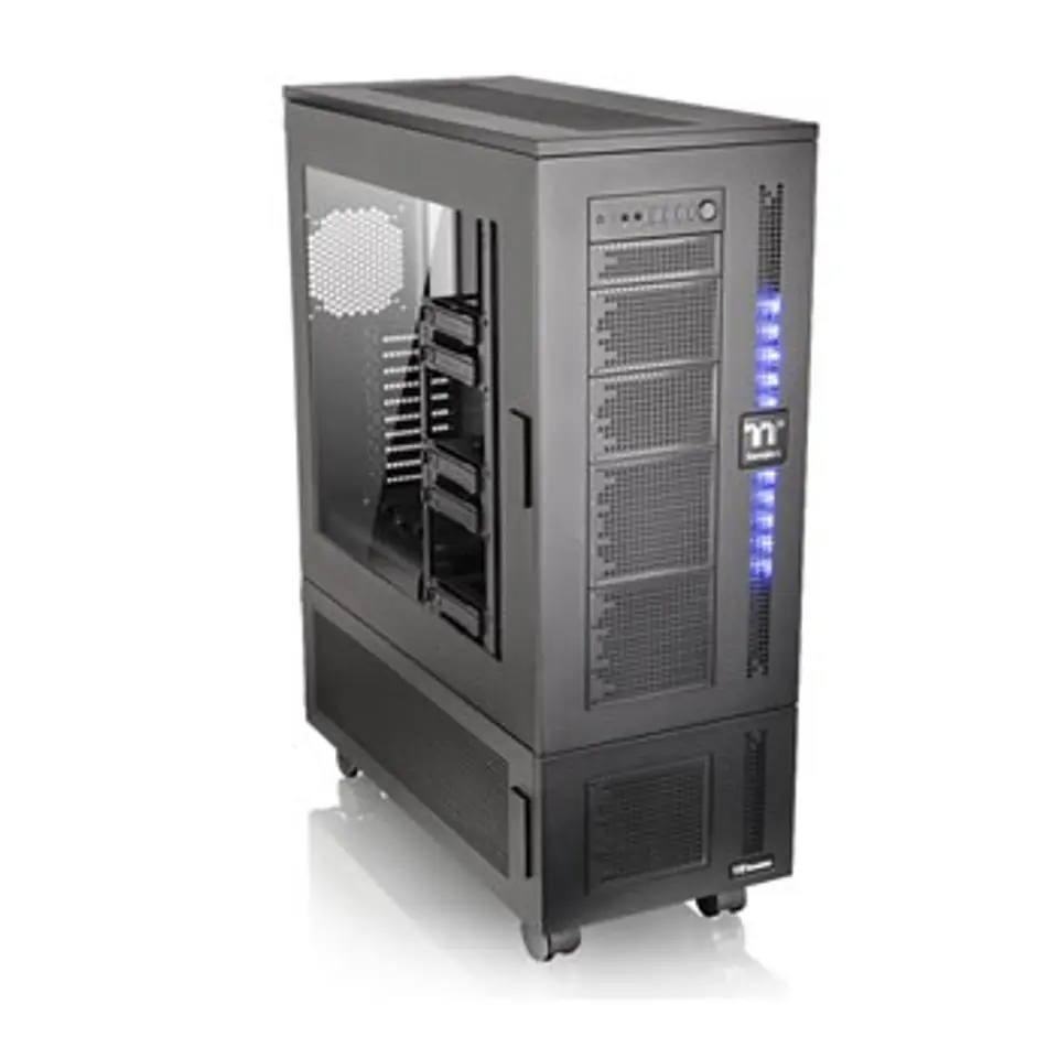 ⁨Obudowa Thermaltake Core W100 Window CA-1F2-00F1WN-00 (ATX, Extended ATX, Micro ATX, Mini ITX, XL-ATX; kolor czarny)⁩ w sklepie Wasserman.eu