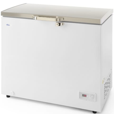 ⁨Zamrażarka skrzyniowa zamykana na klucz LED 190 l 120 W⁩ w sklepie Wasserman.eu