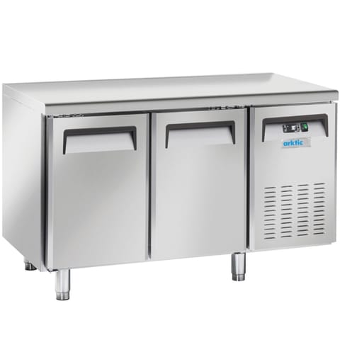 ⁨Stół chłodniczy 2-drzwiowy z agregatem bocznym GN 1/1 260 l 350 W⁩ w sklepie Wasserman.eu